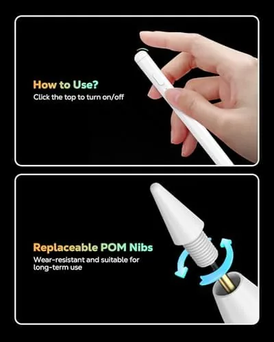 Testing the Moko Pencil for iPad(A16) 11th 10th Gen,USB-C Fast Charging,White | over two weeks