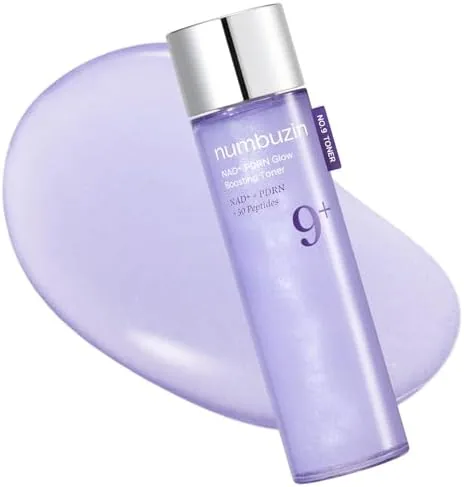 numbuzin No.9 NAD+ Salmon PDRN Toner, Glass Skin Hydrating Toner with Peptides & Niacinamide Review: Tested and Rated