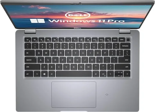 Latitude 5420 running a spreadsheet with a browser open on the 14 inch display