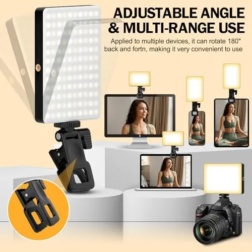 Testing the 120 LED Selfie Light for iPhone, Portable Phone Light with over two weeks