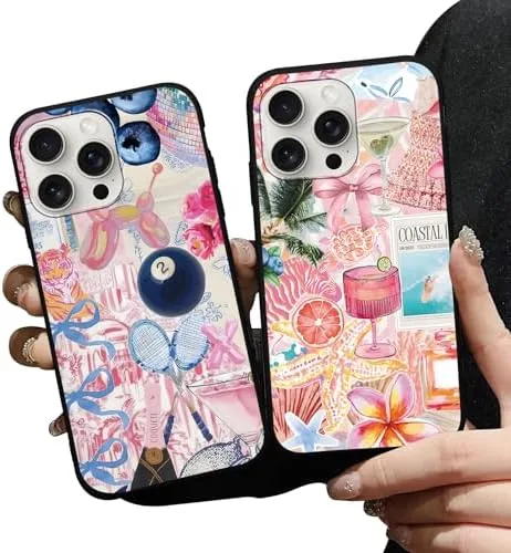 2 Pack Preppy Pink Collage Phone Cases for iPhone 15 Pro Max Case Trending Review: Tested and Rated