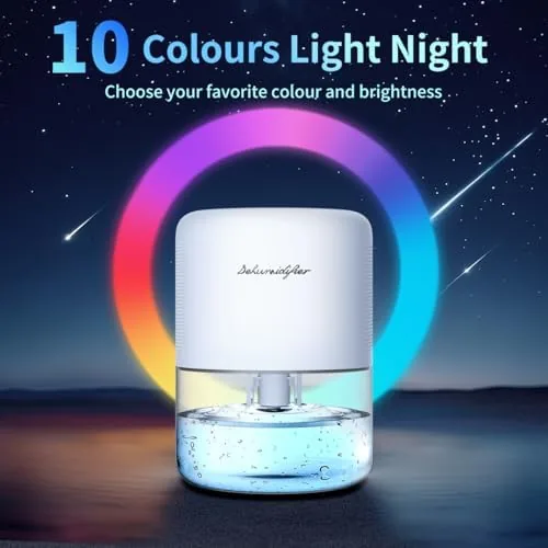 The Dehumidifier for Home Small Quiet Dehumidifiers for 44OZ Water Tank compared in context