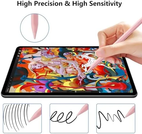 Another view of the Stylus Pen for Apple Pencil Tilt Sensitivity Palm Rejection for