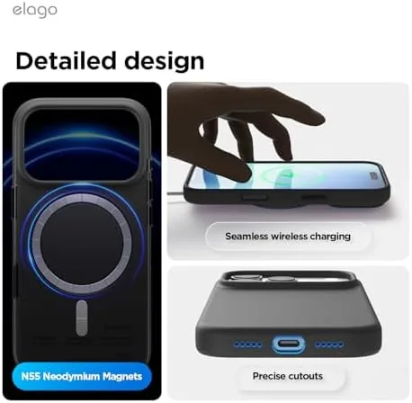 Testing the elago Premium Magnetic Silicone Case for iPhone 17 Pro Black over two weeks