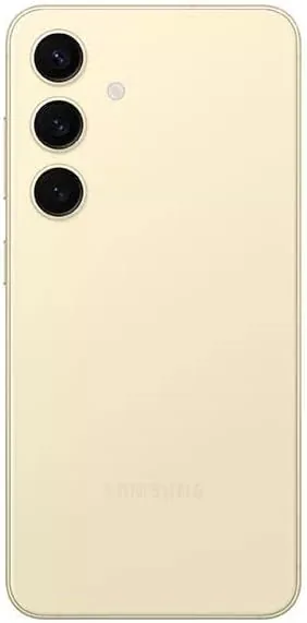 Close look at the Samsung Galaxy S24 5G, 128GB, Amber Yellow - Locked to AT&T (Renewed) build quality
