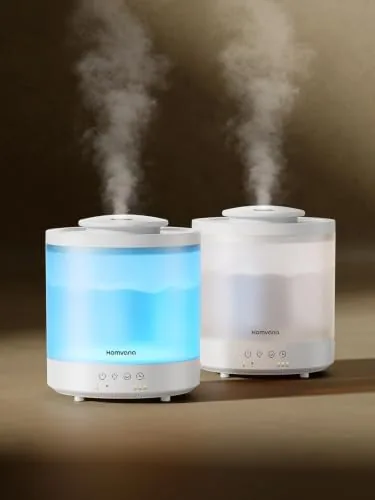 Homvana Humidifiers for Bedroom, Large Room, 1.5L Top-Fill, 2 Packs | 3 in 1 Review: Tested and Rated
