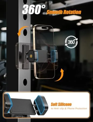Testing the Magnetic Phone Holder for Gym【Strong Magnets】 360 Adjustable Phone Mount over two weeks