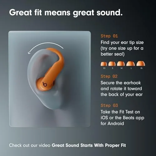 Detail shot of the Beats Powerbeats Pro 2 - Wireless Bluetooth Earbuds with USB-C features