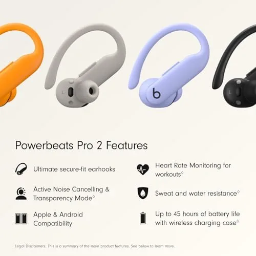 Close look at the Beats Powerbeats Pro 2 - Wireless Bluetooth Earbuds with USB-C build quality