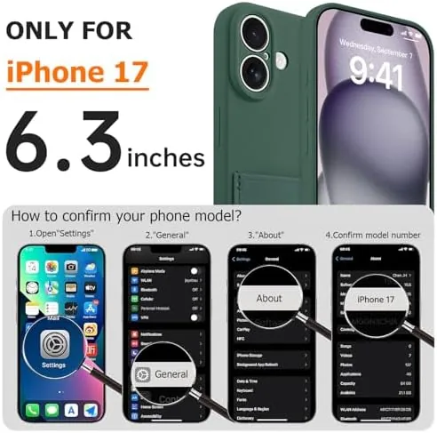 Testing the Designed for iPhone 17 Case with Card Holder Green | over two weeks
