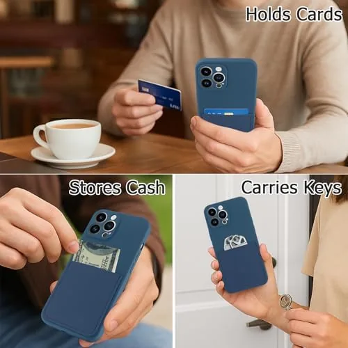 Another view of the Designed for iPhone 13 Pro Max Case with Card Holder