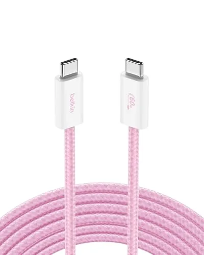 Belkin USB C to USB C 60W Braided Cable 9.9ft iPhone Charger Cord | Review: Tested and Rated