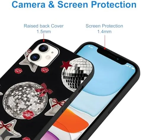 Close look at the 2 Pack Cool Y2K Phone Case for iPhone 11 6.1",Y3K build quality