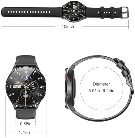 Testing the IOWODO Smart Watch for Women Men, 1.43" AMOLED Ultra-Clear Screen over two weeks
