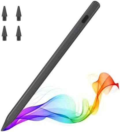 Overview of the Moko Pencil for iPad(A16) 11th 10th Gen,USB-C Fast Charging,Gray |