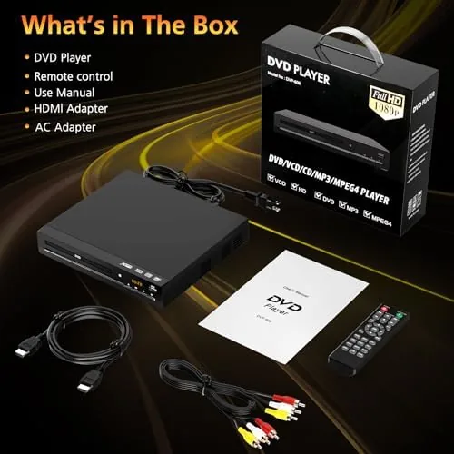 Testing the Region Free DVD Player with 1080p HDMI Upscaling, Compact Multi-Format over two weeks