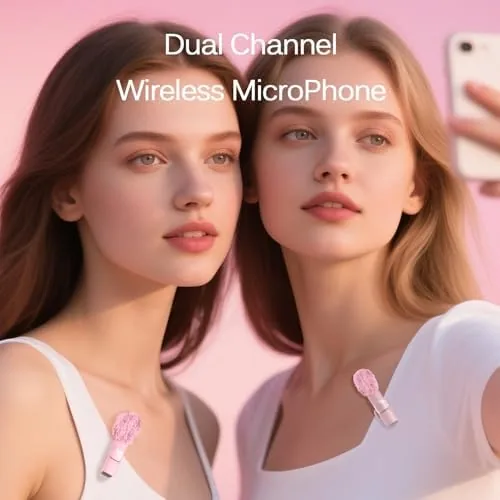 Close look at the Wireless Lavalier Lapel Microphone for iPhone, iPad, mini Video Recording build quality