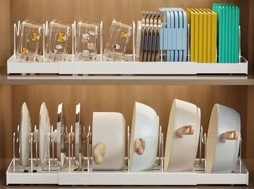 Mustorn Pots and Pans Organizer Review: Lid Chaos, Solved