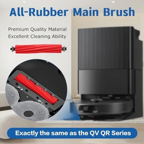 A mop cloth mounted on the robot vacuum dock arm
