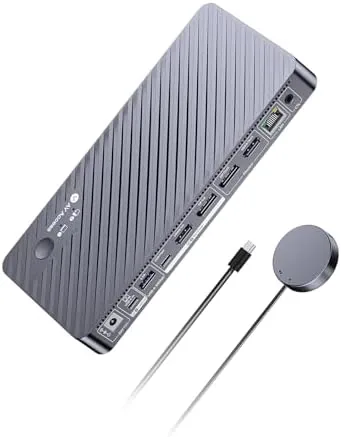 Overview of the AV Access 8K KVM Switch 2 Monitors 2 Computers for