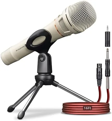 Overview of the Dynamic Microphone - Professional Vocal Microphone for Singing - Handheld