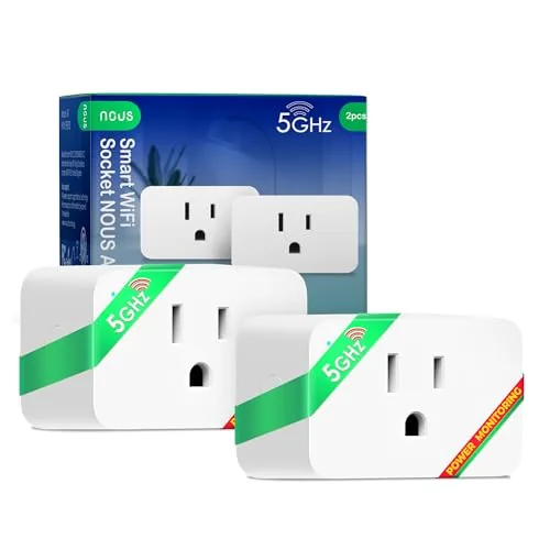 Testing the NOUS Wi-Fi Smart Plug 15A, Dual-Band 2.4GHz & 5GHz, Energy over two weeks