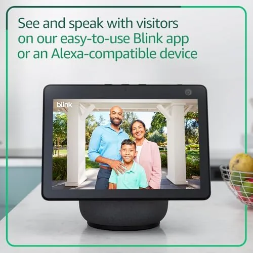 Another view of the Blink Video Doorbell + Outdoor 4 , Wireless smart security