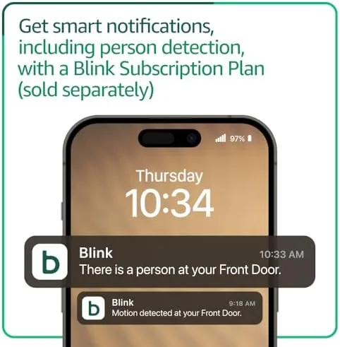The Blink Video Doorbell + Outdoor 4 , Wireless smart security compared in context