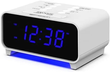Overview of the Emerson CKS1500 SmartSet Dual Alarm Clock Radio with AM/FM, 0.9"
