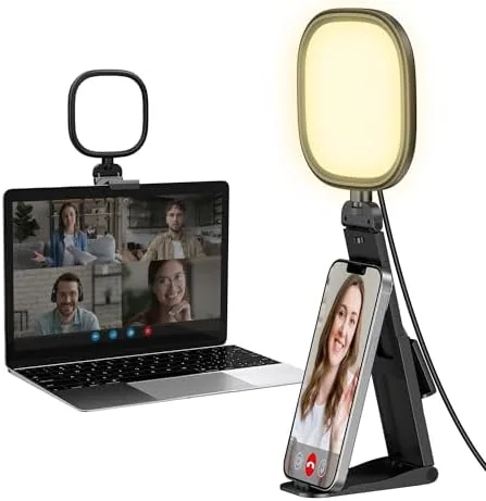 The InnoGear Ring Light with Stand for Desk Computer 60 LED compared in context