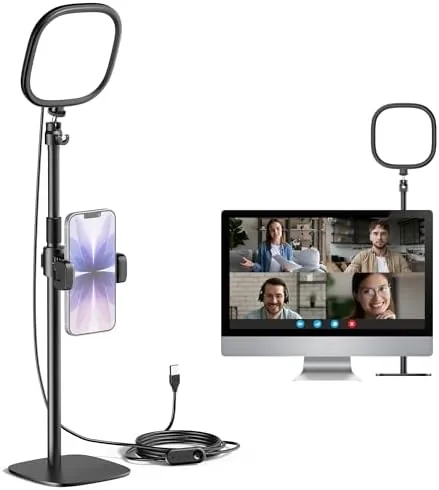 Testing the InnoGear Ring Light with Stand for Desk Computer 60 LED over two weeks