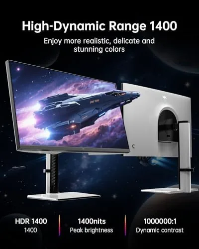 The KTC 27 Inch Dual Mode Mini LED Monitor - 4K in real use