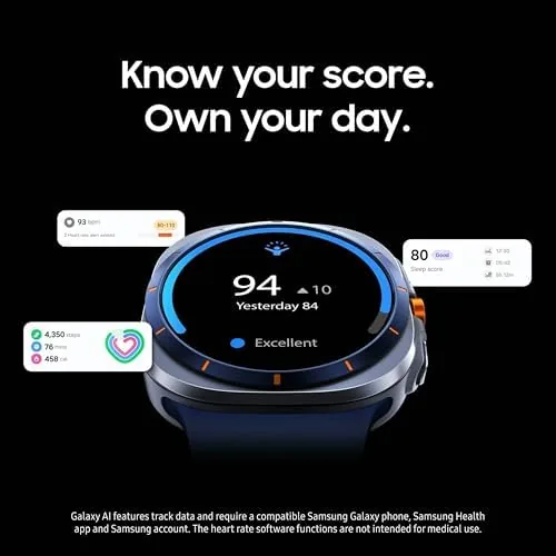 The Samsung Galaxy Watch Ultra (2025), Titanium Silver, 47mm LTE Smartwatch compared in context