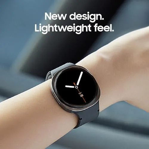 The 40mm Galaxy Watch 8 on a wrist during a morning run