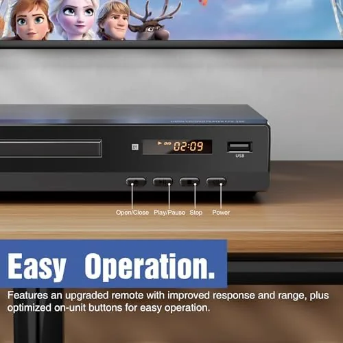 Testing the FlexaPlay Region-Free DVD Player for TV with HDMI & 1080P over two weeks