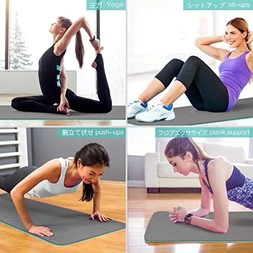Close look at the Gruper Yoga Mat Non Slip, Eco Friendly Fitness Exercise Mat build quality