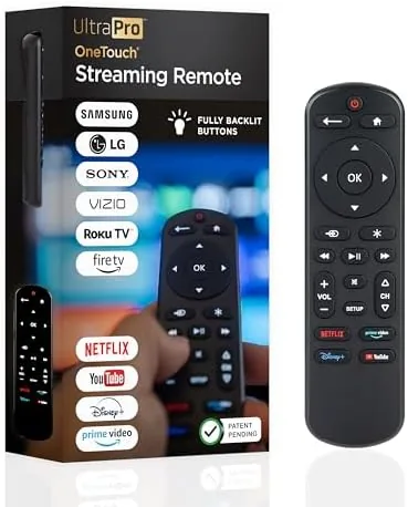 UltraPro OneTouch Backlit Remote Control for Smart TV | Samsung, LG, Sony, Vizio, Roku Review: Tested and Rated