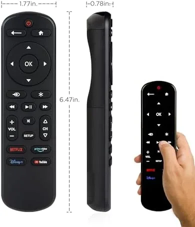 Close look at the UltraPro OneTouch Backlit Remote Control for Smart TV | Samsung build quality
