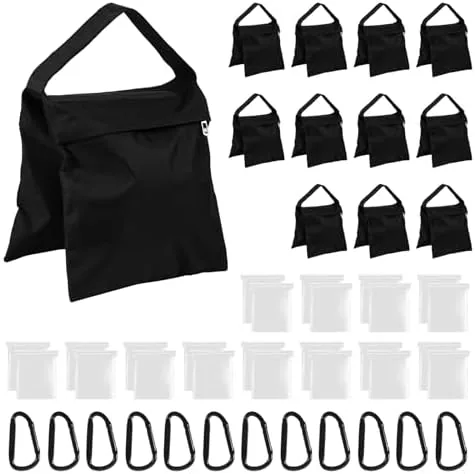 12 Pack Sandbags Weight Bags for Photography Equipments, Photography Sand Weight Bags, Heavy Duty Review: Tested and Rated