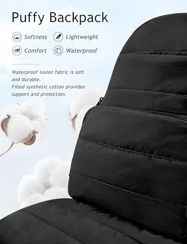 The Uselike Travel Backpack for Women, 15.6 Inch Laptop Backpack, Quilted compared in context
