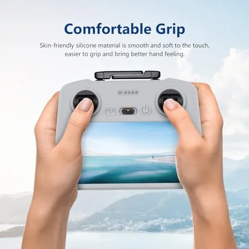 Another view of the Reflex Camera Silicone Cover for DJI RC 2 Remote Control