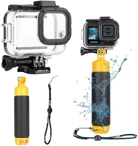 GEPULY Waterproof Case with Handle for GoPro Hero 13 12 11 10 9 Accessories Review: Tested and Rated