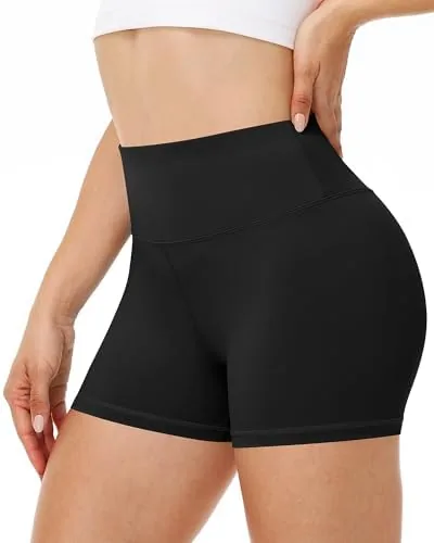 Runhit Women's Workout Biker Shorts - 3"/5"/8" High Waisted Tummy Control Spandex Booty Shorts Review: Tested and Rated