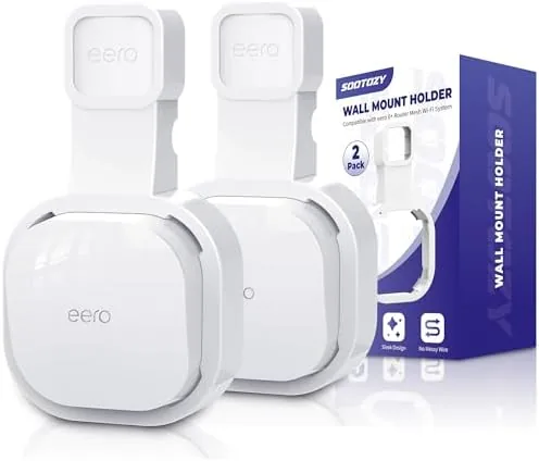 Overview of the Wall Mount Holder for eero 6 and for eero 6+