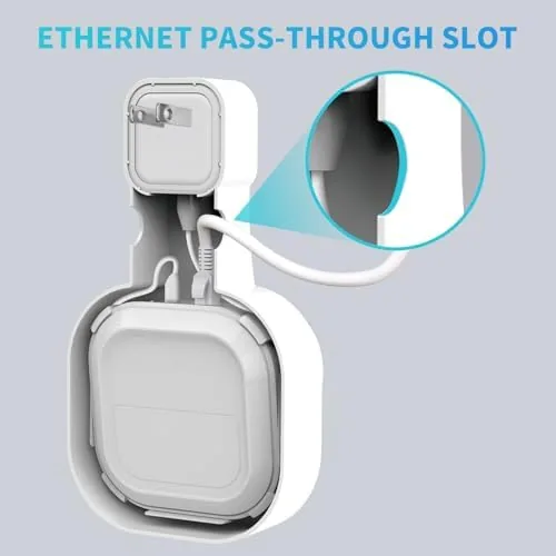 Another view of the Wall Mount Holder for eero 6 and for eero 6+