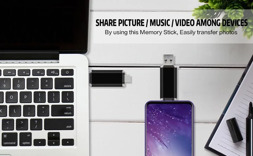 Testing the 2-Pack 128GB USB C Flash Drive Dual Type C + over two weeks