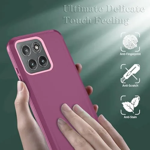 Close look at the Qinmay Phone Case for Motorola Moto Edge 5G 2025 Case build quality