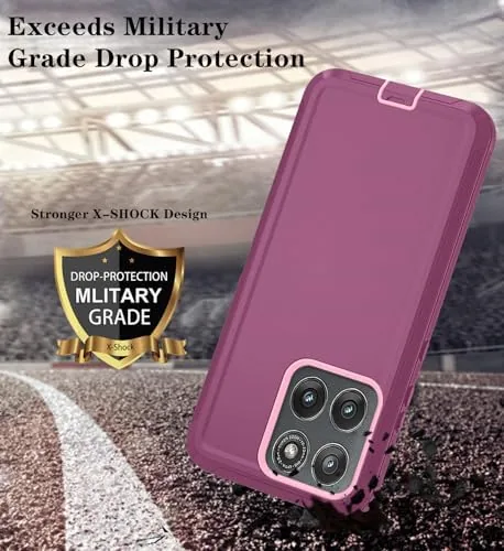 The Qinmay Phone Case for Motorola Moto Edge 5G 2025 Case in real use