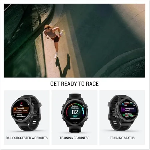 The Garmin Forerunner® 570, 42mm, Aluminum, Black | Smaller-Sized Advanced GPS in real use