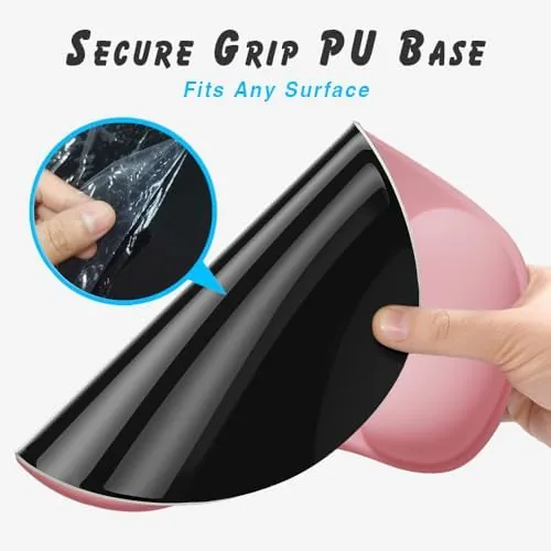 Another view of the Office Mousepad with Gel Wrist Support - Ergonomic Gaming Desktop